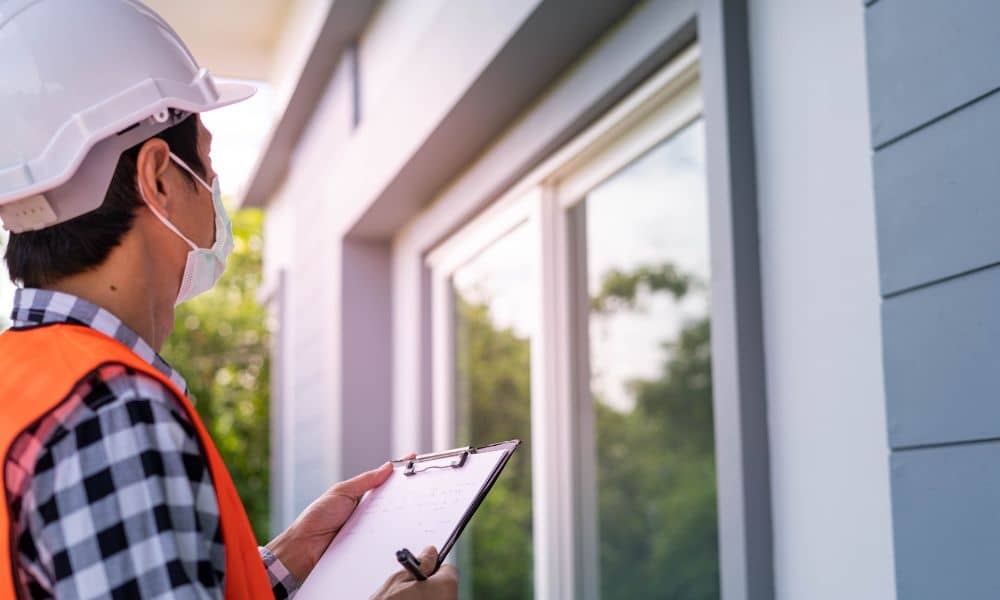 foundation inspection home structural engineering - ALTA SURVEY Texas structural engineering - Structural engineer inspecting a home foundation in Arlington TX neighborhood
